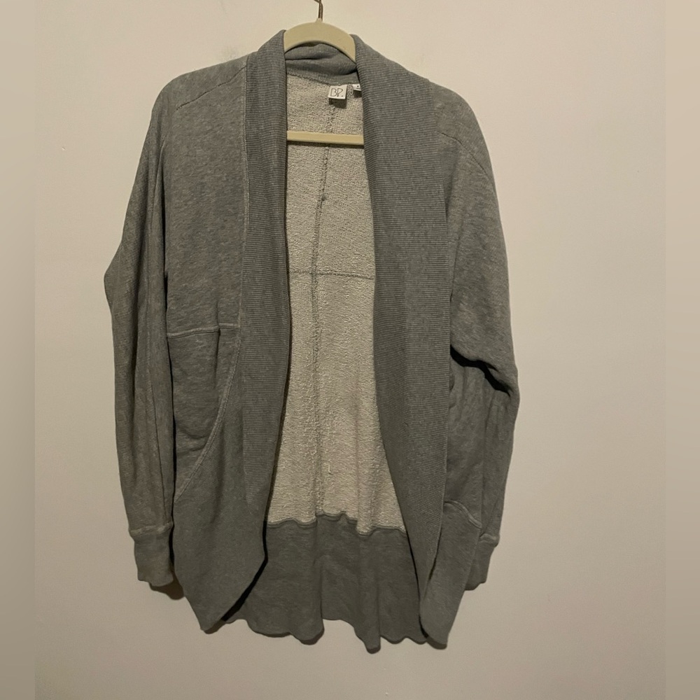 BP‎ Nordstrom Gray Open Front Women's Sweater medium